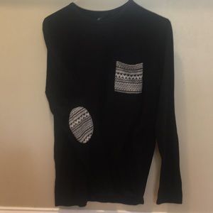 Long sleeve t-shirt with tribal design